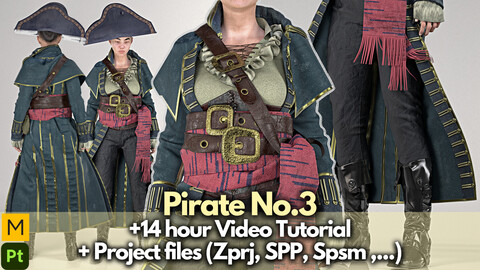 Tutorial: +14 Hours of making pirate no.3 + Project files