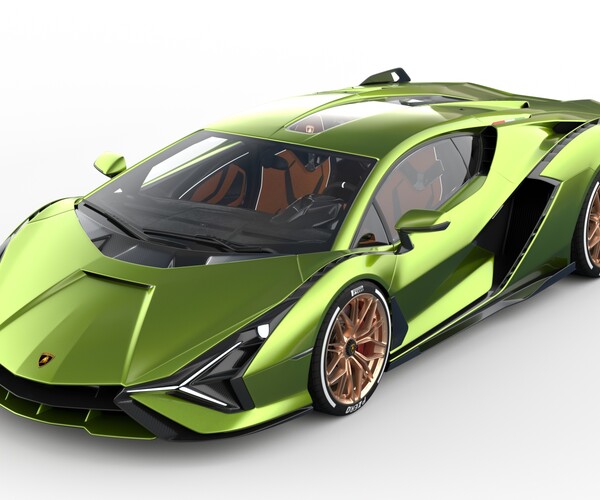 ArtStation - Lamborghini Sian | Resources