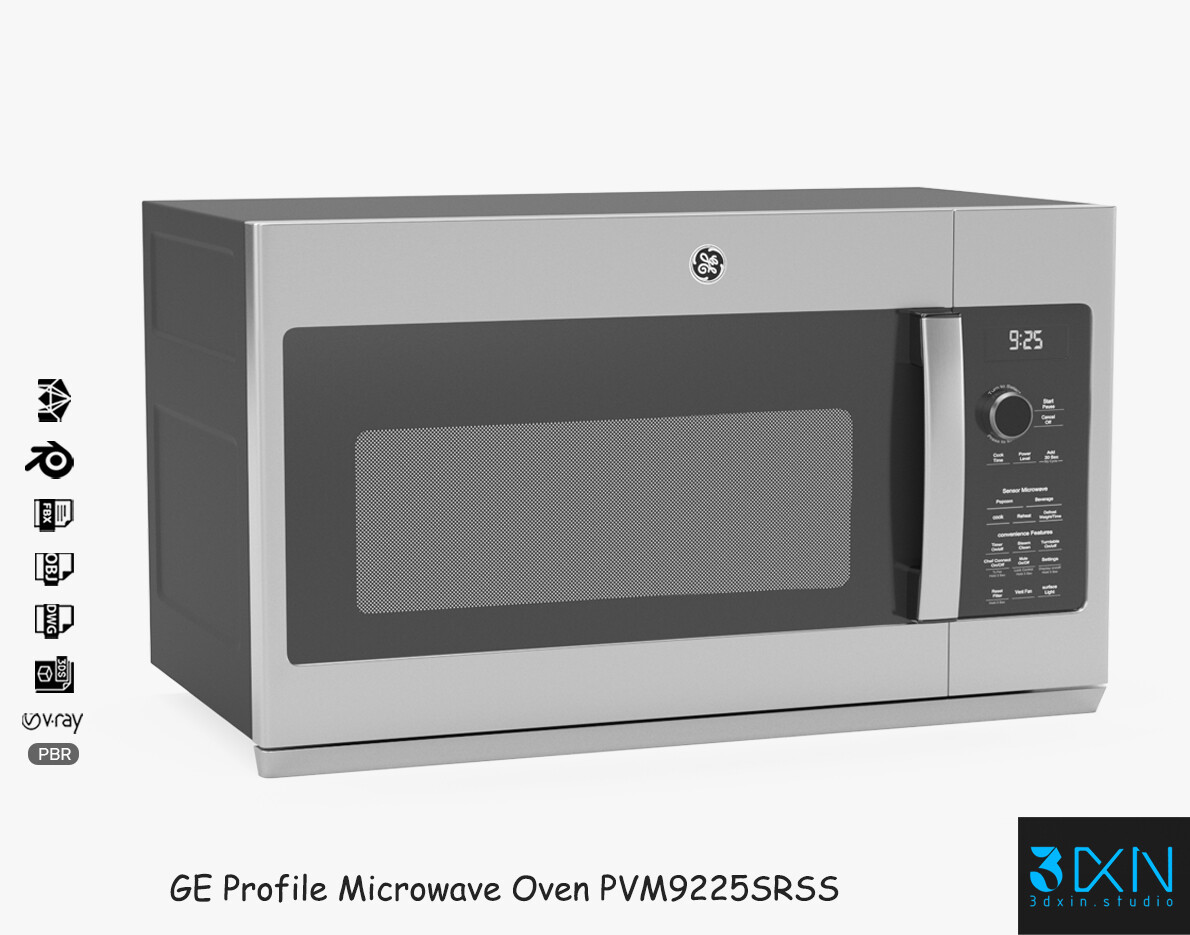 PVM9225SRSS GE Profile Microwave Ovens