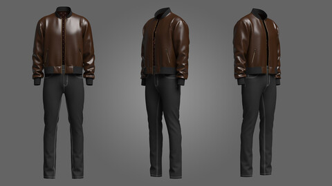 leather_bomber_jacket_outfit_3d_model