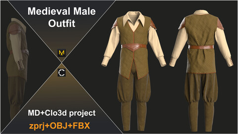 Medieval Male Outfit