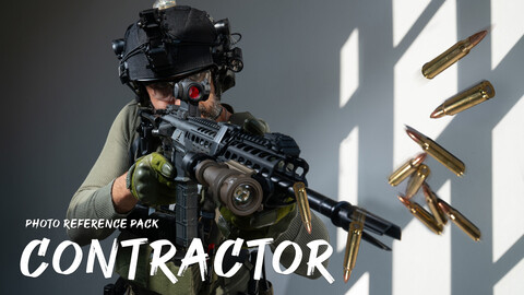 Contractor- Photo Reference Pack for Artists 343 JPEGs noAI