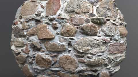 Wall, stone 07784 – PBR Material GamesTextures.com