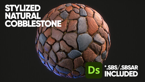 Stylized Natural Cobblestone