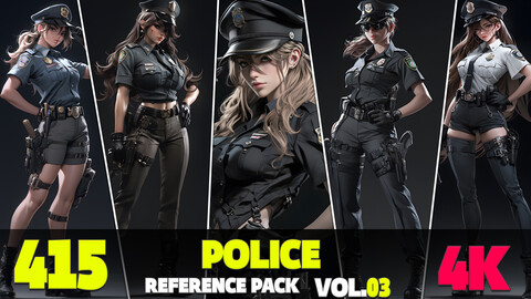 415 4K Police Reference Pack Vol.03