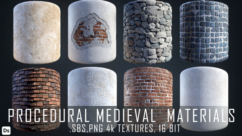 Medieval Material Pack