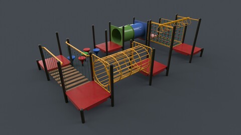 PBR Playground Outdoor Jungle Gym 20