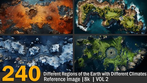 Different Regions of the Earth with Different Climates | Reference Images | 8K | VOL 2