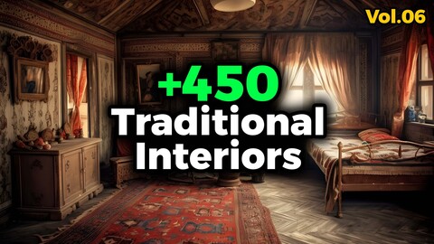 +450 Traditional Interior Concept (4k)