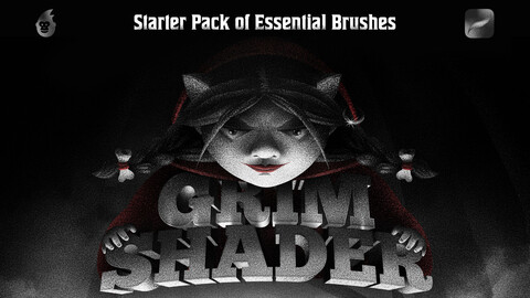 Grim Shaders Procreate Grain Brushes