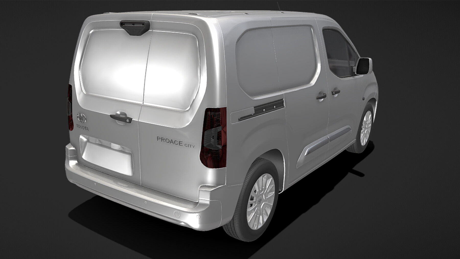 ArtStation - Toyota ProAce City Van 2020 | Game Assets