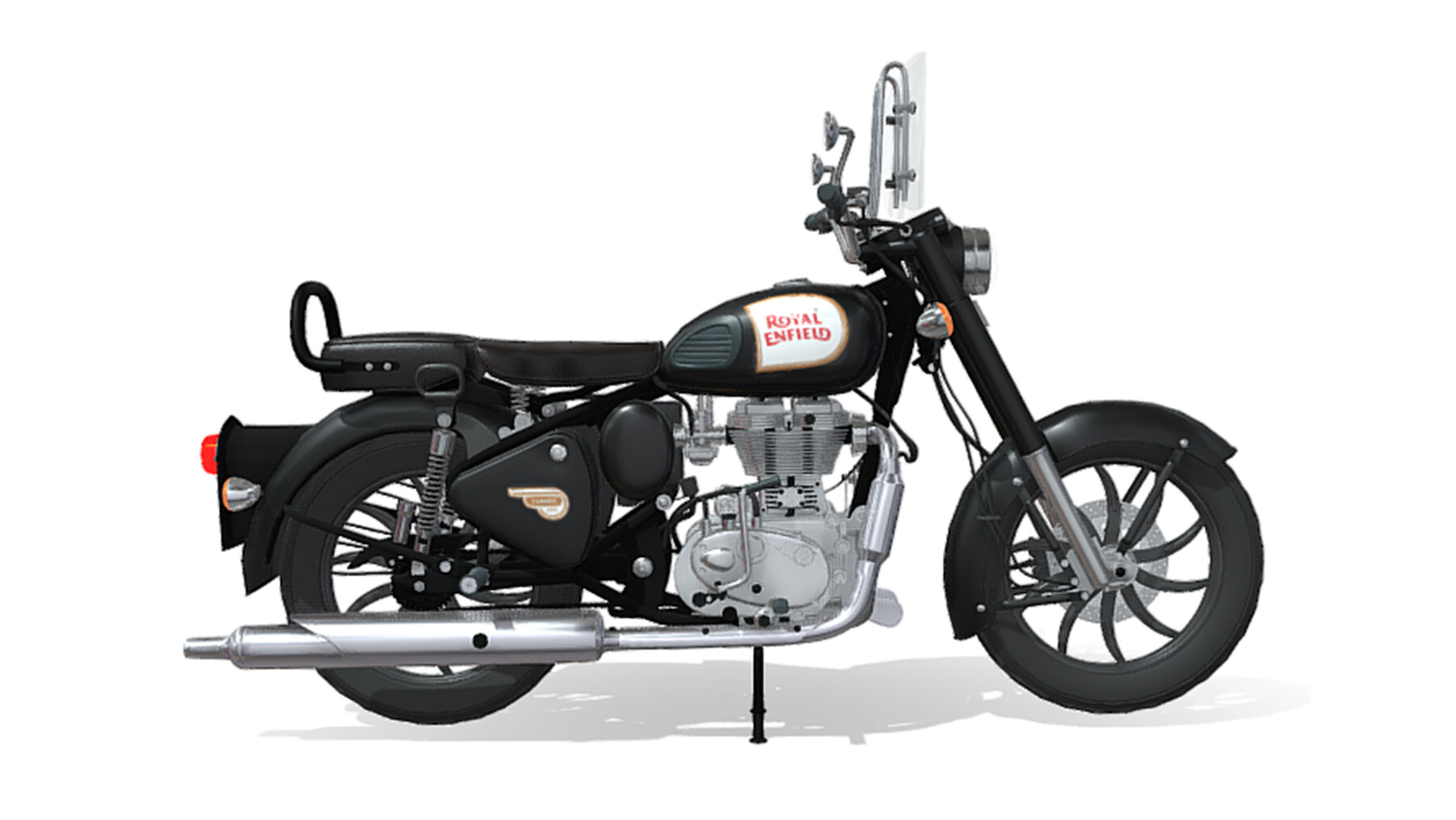 Royal enfield classic 2025 350 windshield price