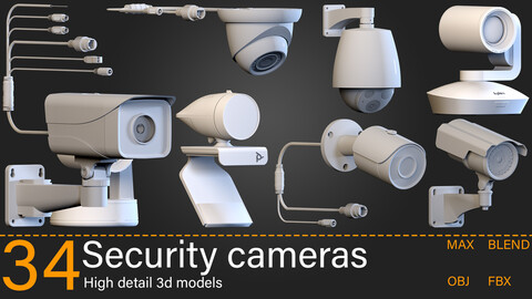 34-Security cameras-Kitbash -vol.02