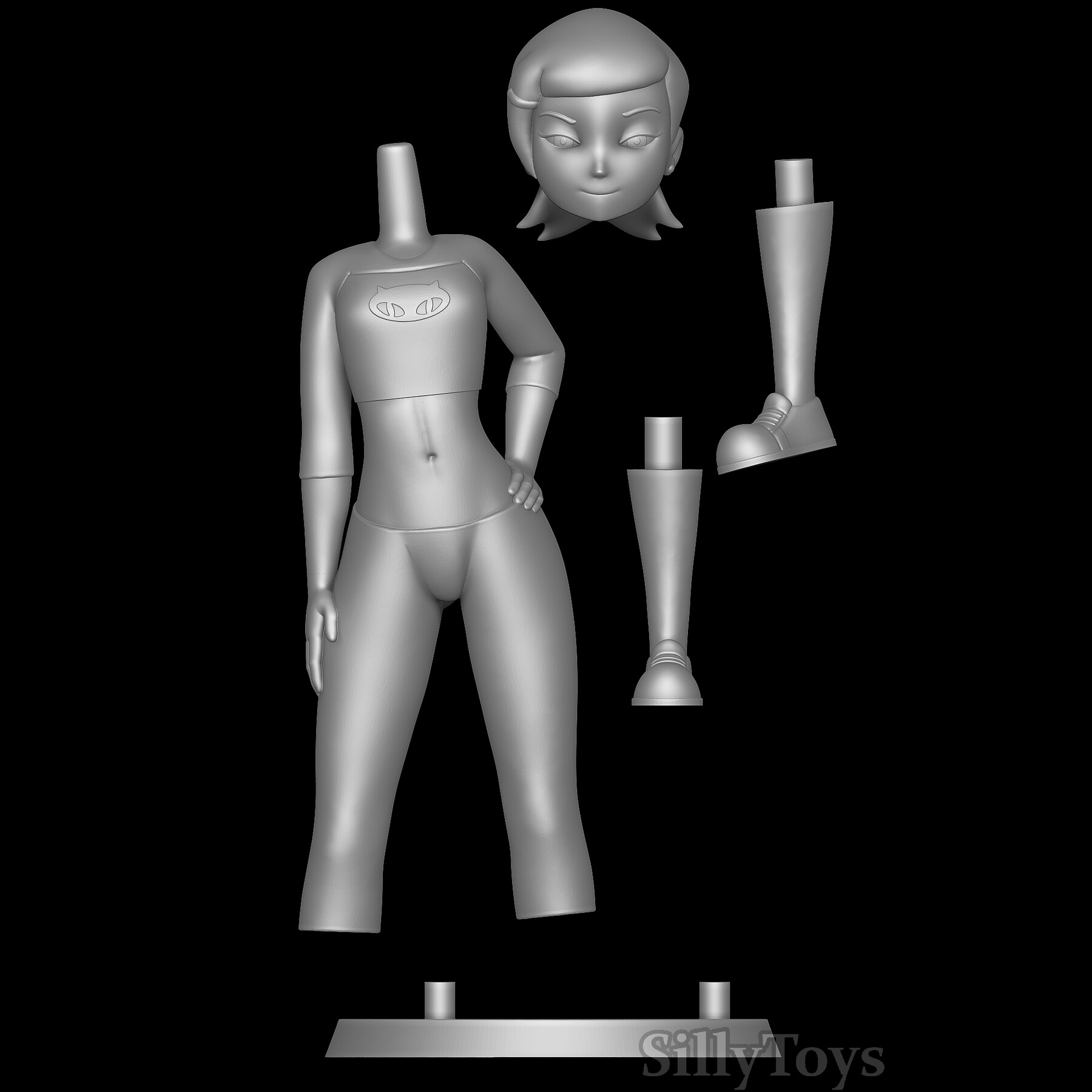 Gwen Tennyson 3D print model