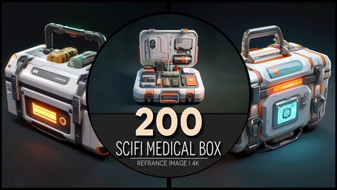 SciFi Medical Box 4K Reference/Concept Images