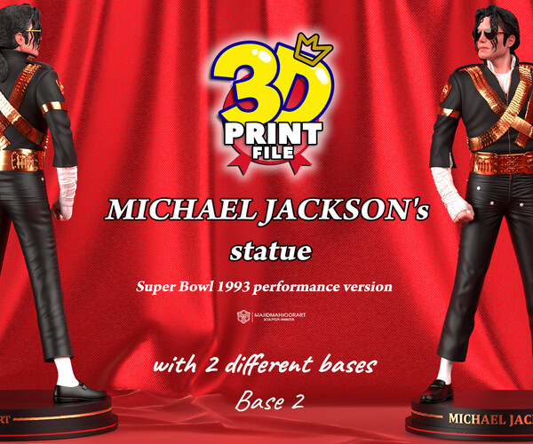 Figurine Action Figure 22cm./8,6 Michael Jackson Super Bowl 1993 