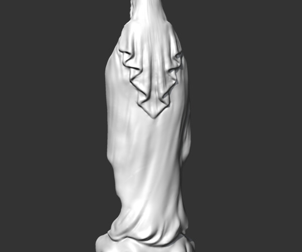 ArtStation - Virgin Mary Statue V2 3D print model | Resources