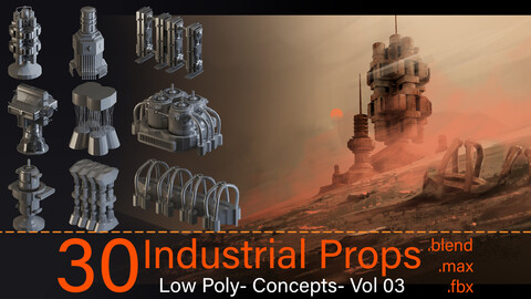 30- Industrial props- Vol 03