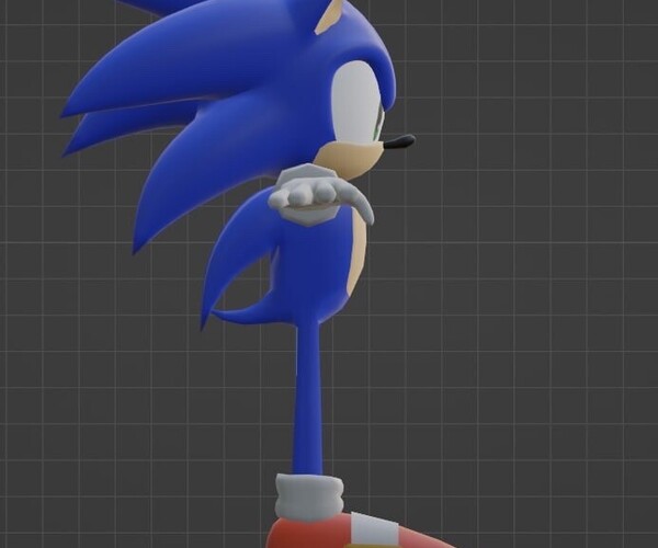 ArtStation - Sprite accurate Sonic The Hedgehog (16 bits).