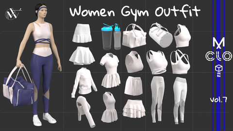 Women gym outfit / sport / workout