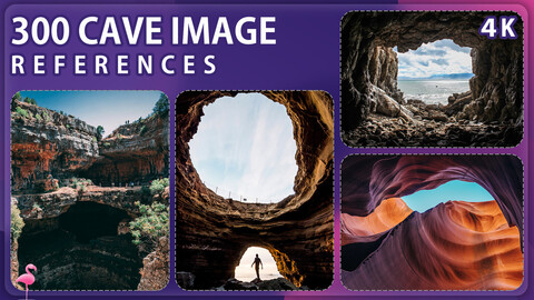 300 Cave Photo Reference Pack – Vol 1