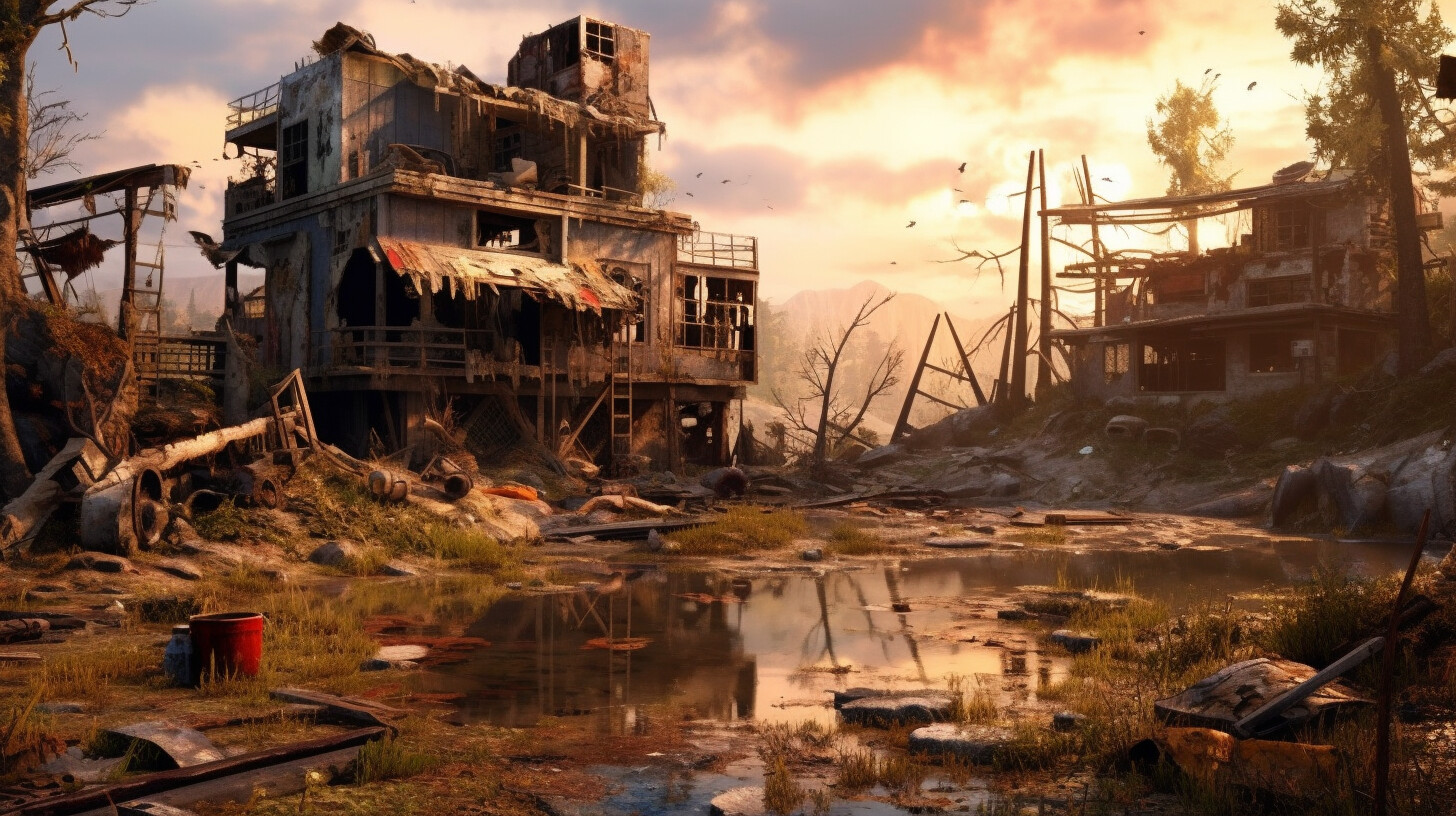 ArtStation - +340 Post Apocalyptic Environment Concept (4k) | Vol_84 ...