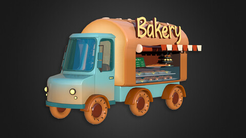 Asset - Cartoons - Food Car - Bakery