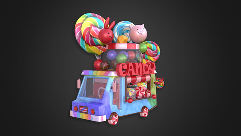 Asset - Cartoons - Food Car - Car Candy