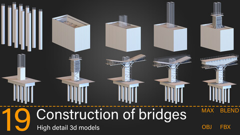 19-Construction of bridges-Kitbash-vol.04