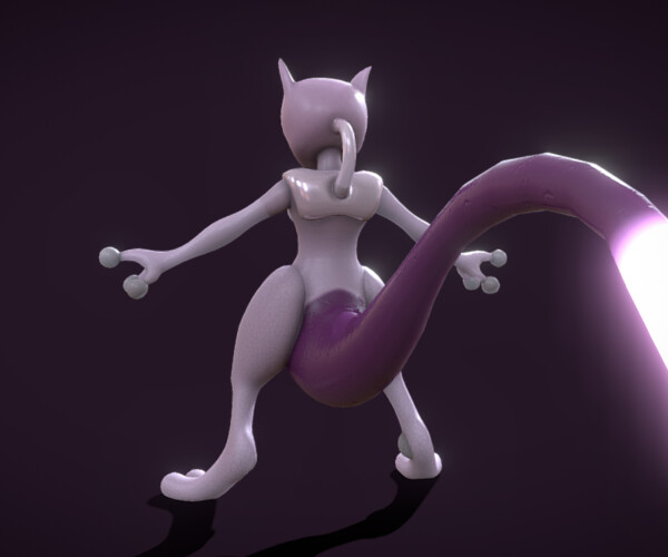 ArtStation - LEGENDARY POKÉMON: MEWTWO