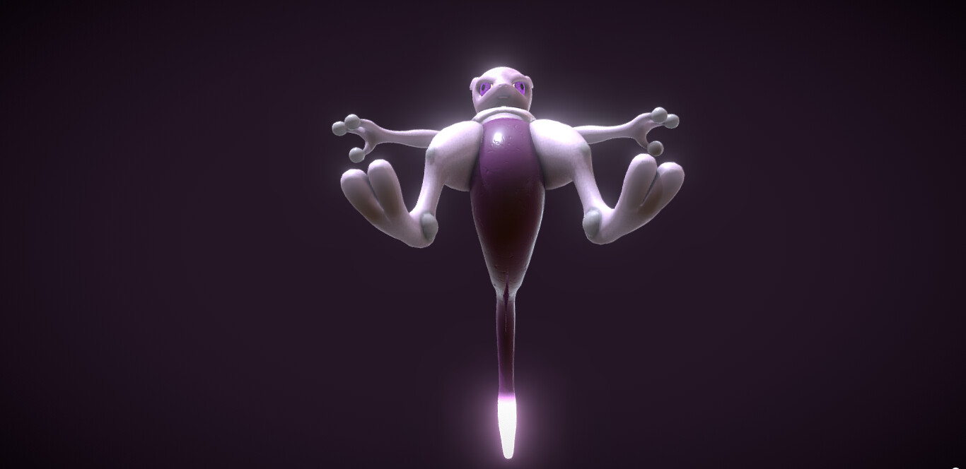 ArtStation - LEGENDARY POKÉMON: MEWTWO