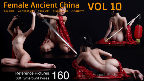 Female Ancient China Vol 10 - Reference Pictures