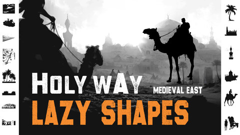 Medieval East Lazy shapes