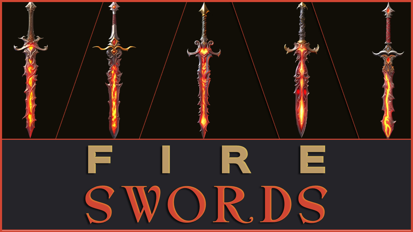 Fire Sword Sprite Pack