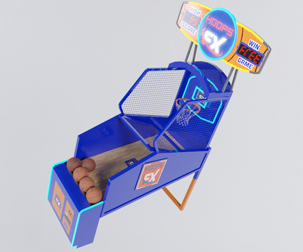 ArtStation - Hoops FX Mini Basketball Arcade Game | Game Assets