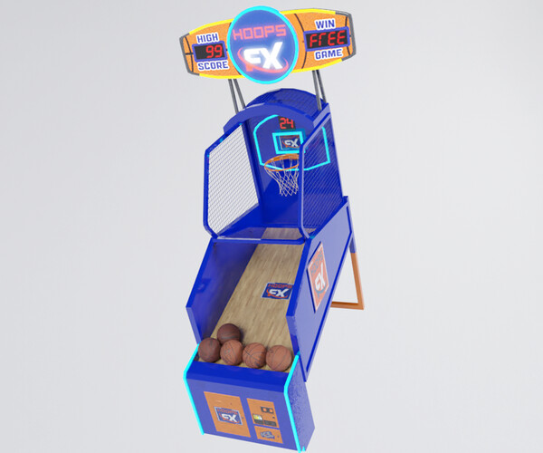 Artstation - Hoops Fx Mini Basketball Arcade Game 