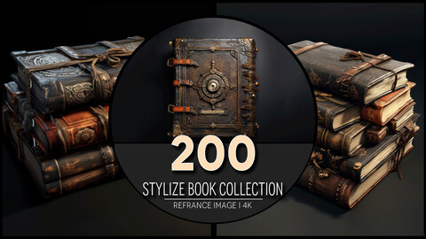 Stylize Book Collection 4K Reference/Concept Images