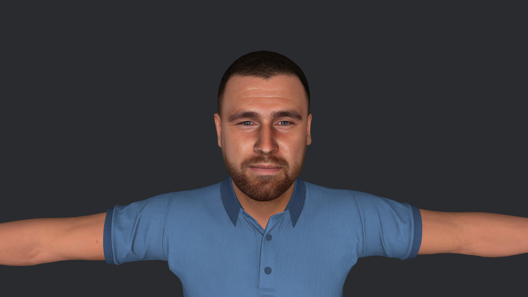 Travis Kelce Realistic Full Body Fully Rigged Character - 3D Model