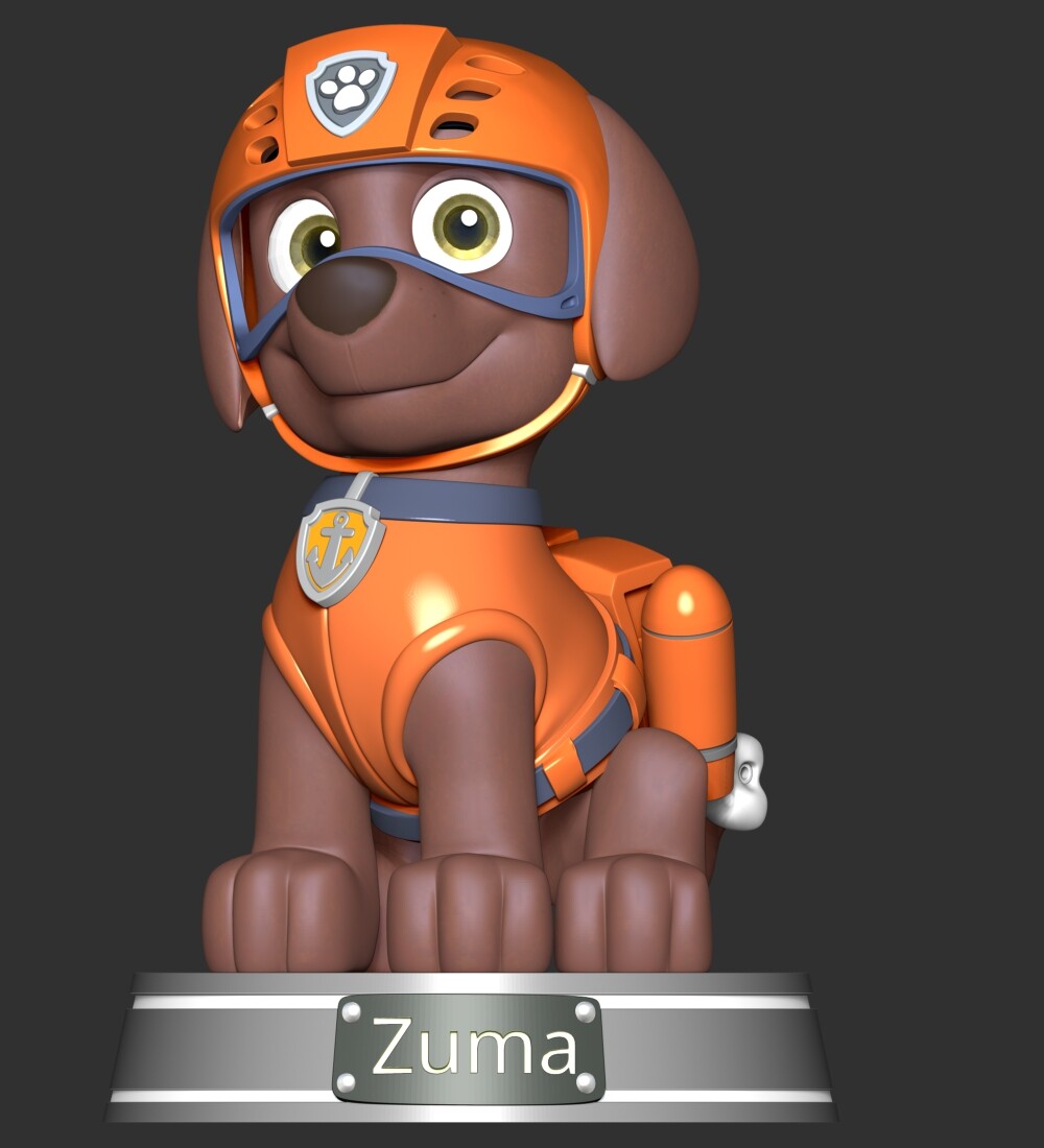 ArtStation - Zuma - Paw Patrol