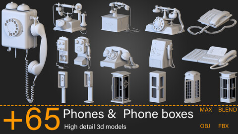 +65-Phones & phone boxes-Kitbash