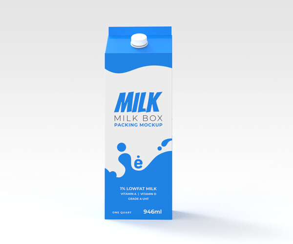 ArtStation - Milk carton | Resources