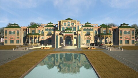 Majestic 3D Andalusian Palace