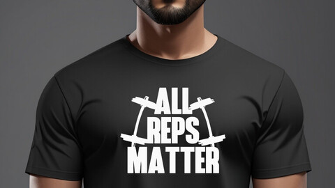 All reps matters free tshirt design to download