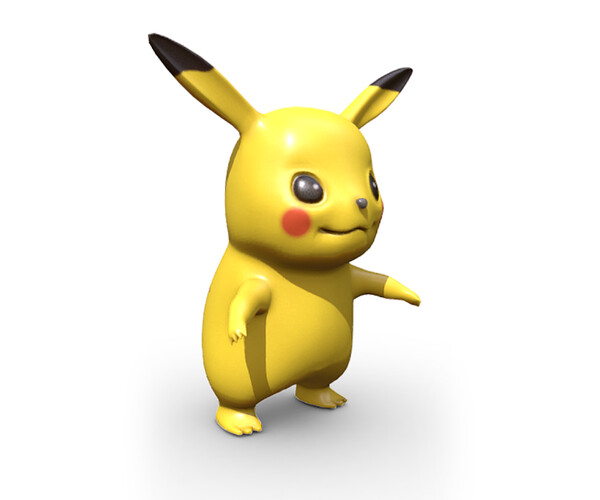 ArtStation - Pikachu Pokemon | Game Assets