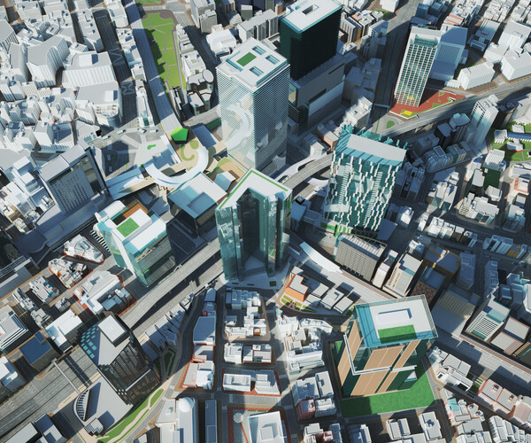 ArtStation - Tokyo City Shibuya 3D model | Resources