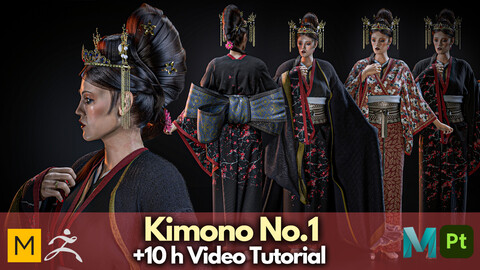 Tutorial: +10 Hours of making kimono no.1