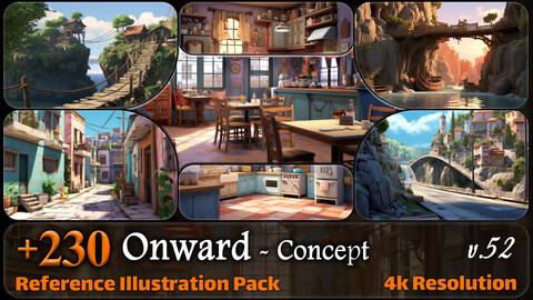 230 Onward Concept Reference Pack | 4K | v.52