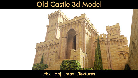 Old Castle- 3d Model