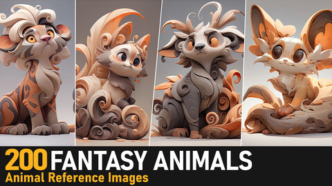 Fantasy Animal | 4K Reference Images