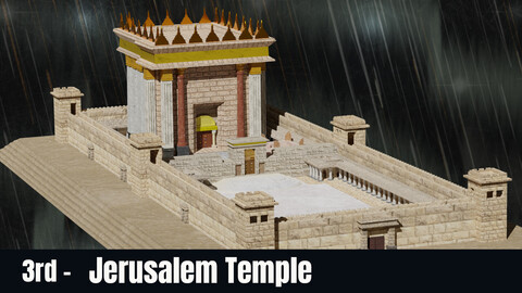 Jerusalem Temple 3rd - Esplanade - Sacred Objects
